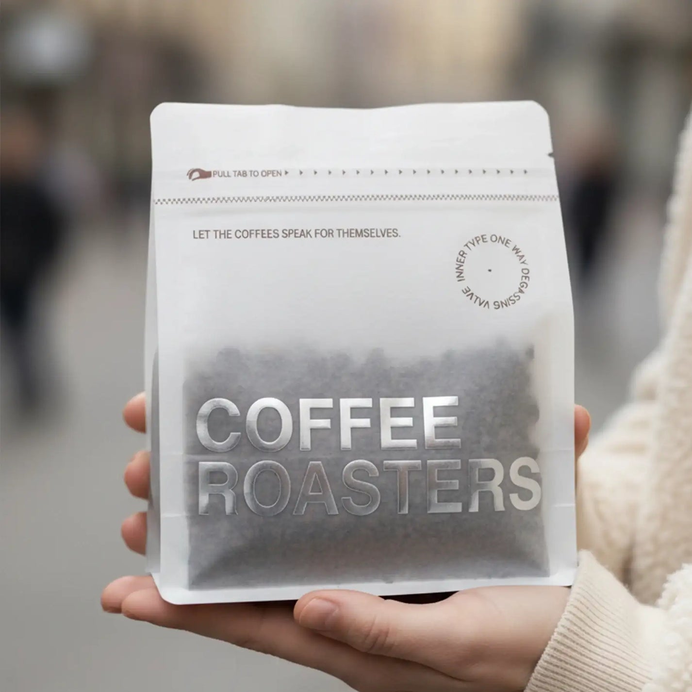 Custom Tissue Paper Coffee Bag with Low MOQ(Trial Order)