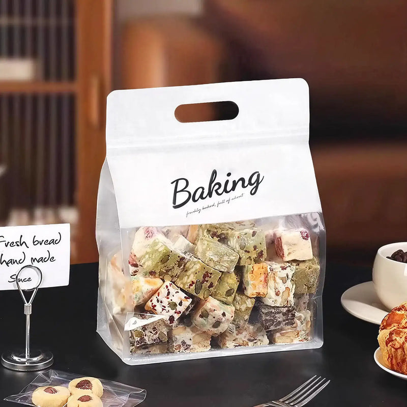 Clear Handle Bakery Bags