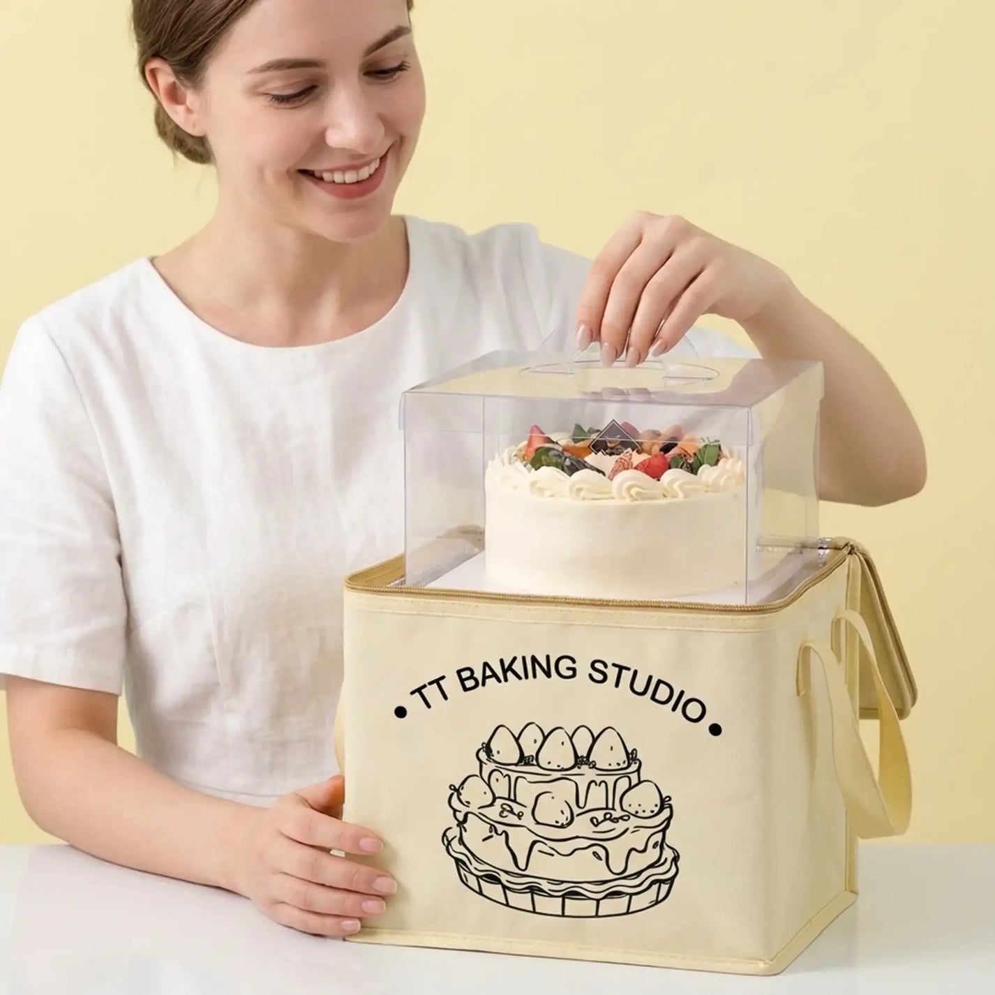 Custom Cake Insulated Bags