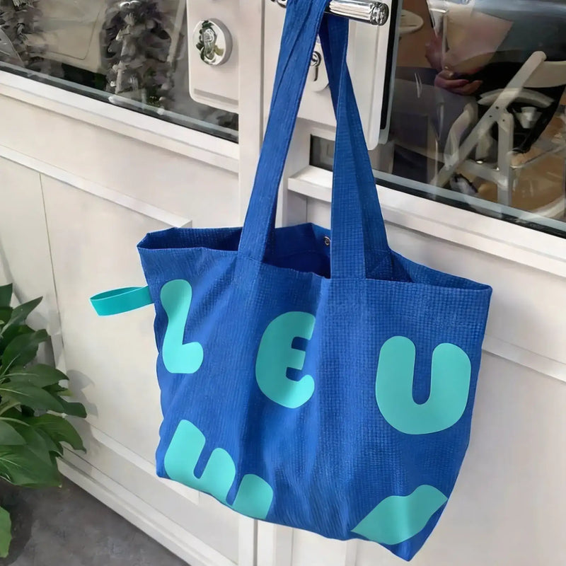 Custom Bubble Cotton Tote Bag