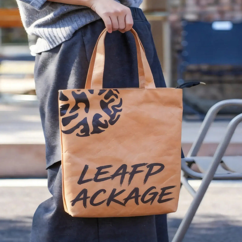 Custom Vertical Tyvek Tote Bag