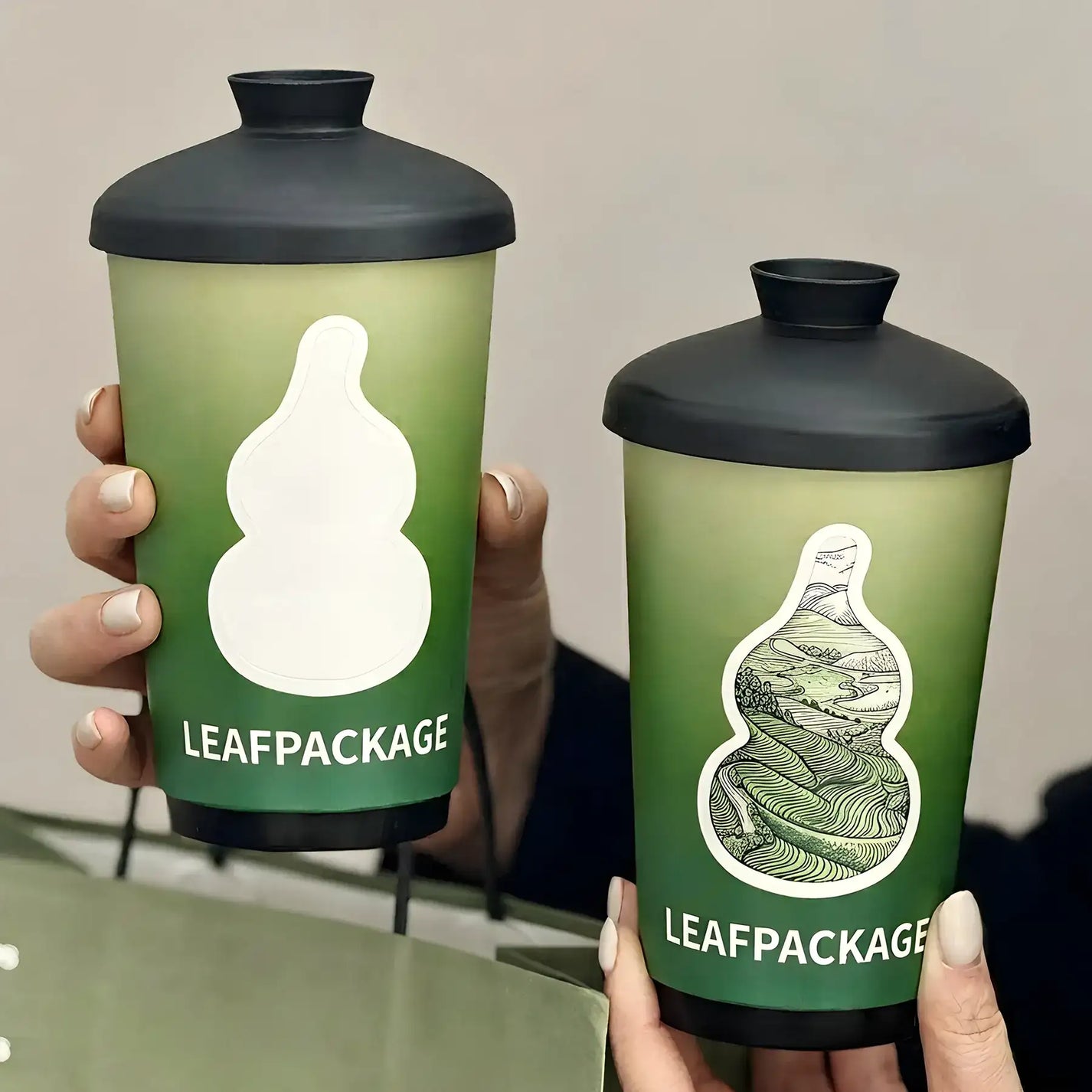 Custom Die-Cut Window Paper Cups