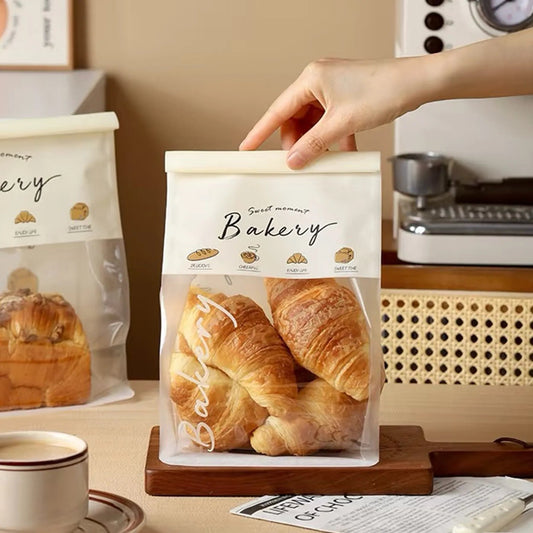 Custom Bakery Transparent Stand Up Bags