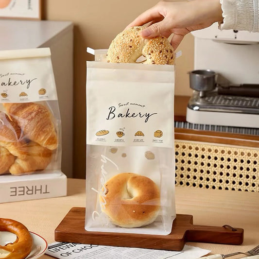 Custom Bakery Transparent Stand Up Bags