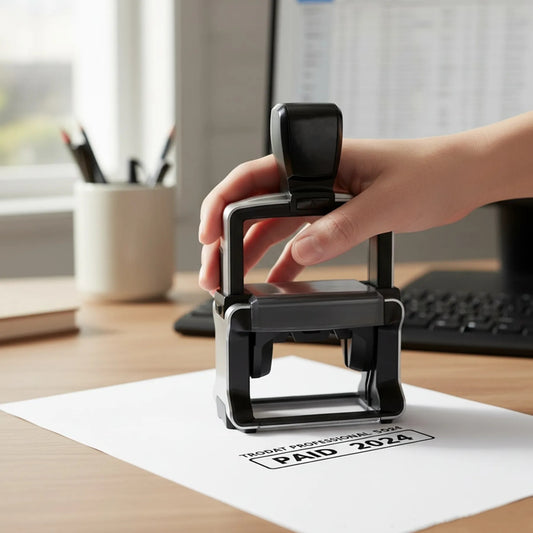 Custom Heavy-Duty Self-Inking Stamp