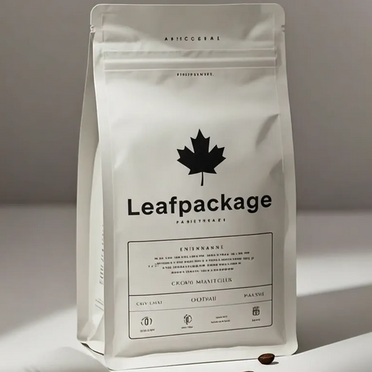 Custom Zipper Flat Bottom Coffee Bags