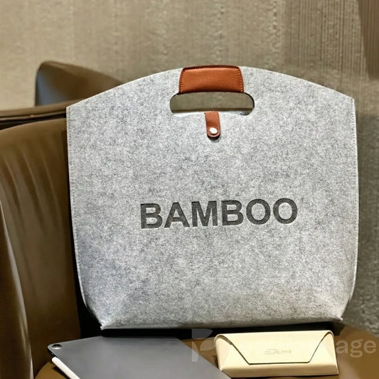 Custom Die-Cut Handle Felt Bag