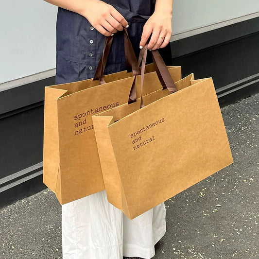 Custom Kraft Paper Shopping Bag