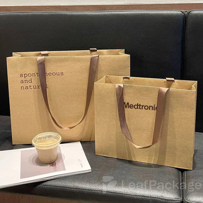 Custom Kraft Paper Shopping Bag