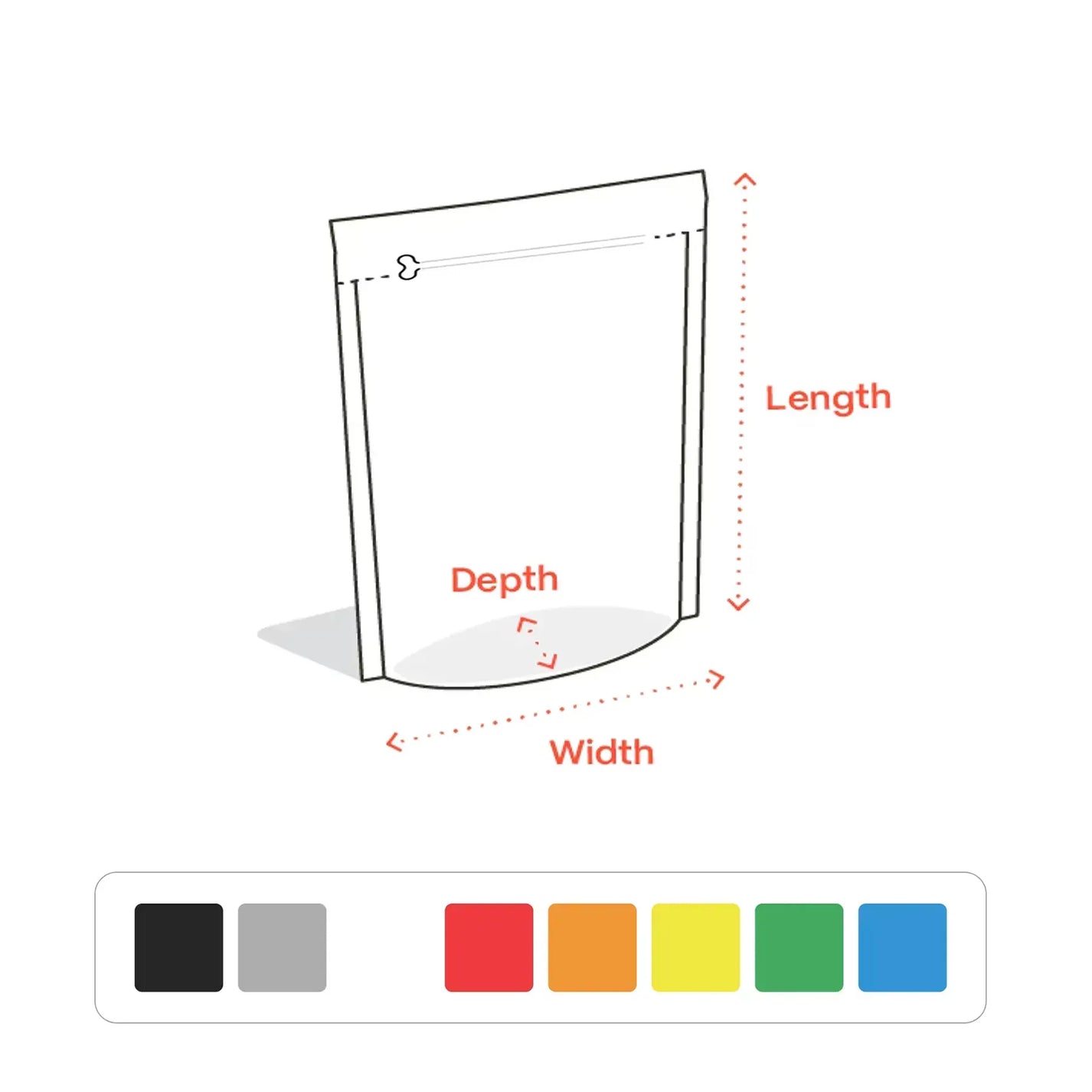 Custom Tissue Paper Coffee Pouch