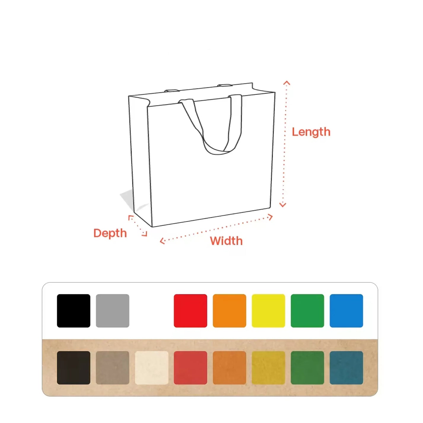 Personalized Felt Handbag