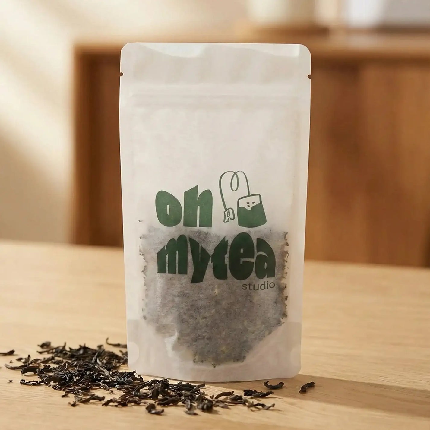 Custom Tissue Paper Pouch For Tea