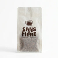 Custom Vertical Tissue Paper Coffee Bag