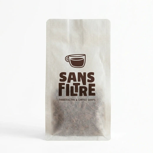 Custom Vertical Tissue Paper Coffee Bag