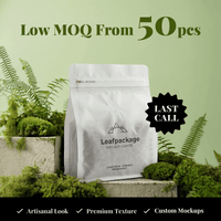 Custom Tissue Paper Coffee Bag with Low MOQ(Trial Order)