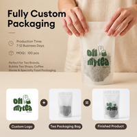 Custom Tissue Paper Coffee Pouch
