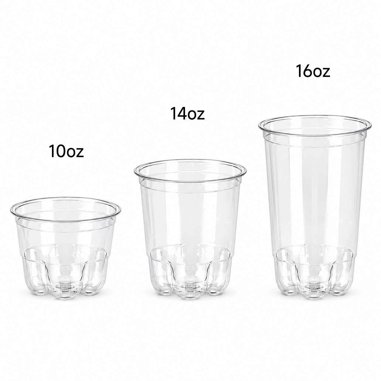 Custom Recyclable Plastic Cat Paw Cups with Logo