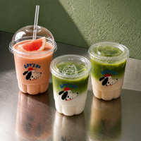 Custom Recyclable Plastic Cat Paw Cups with Logo