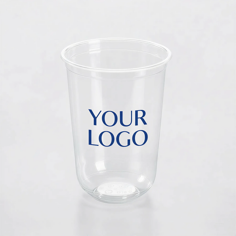 20oz Custom Recyclable U-Shaped Cups