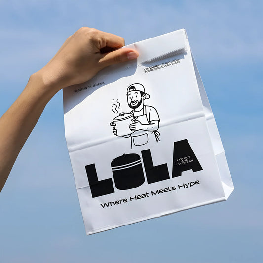 Personalized Kraft SOS Bags