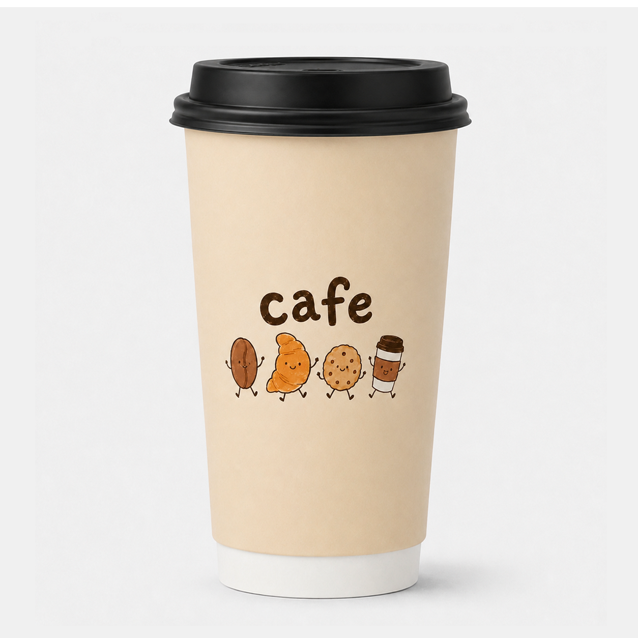 22oz Custom Recyclable Paper Coffee Cups