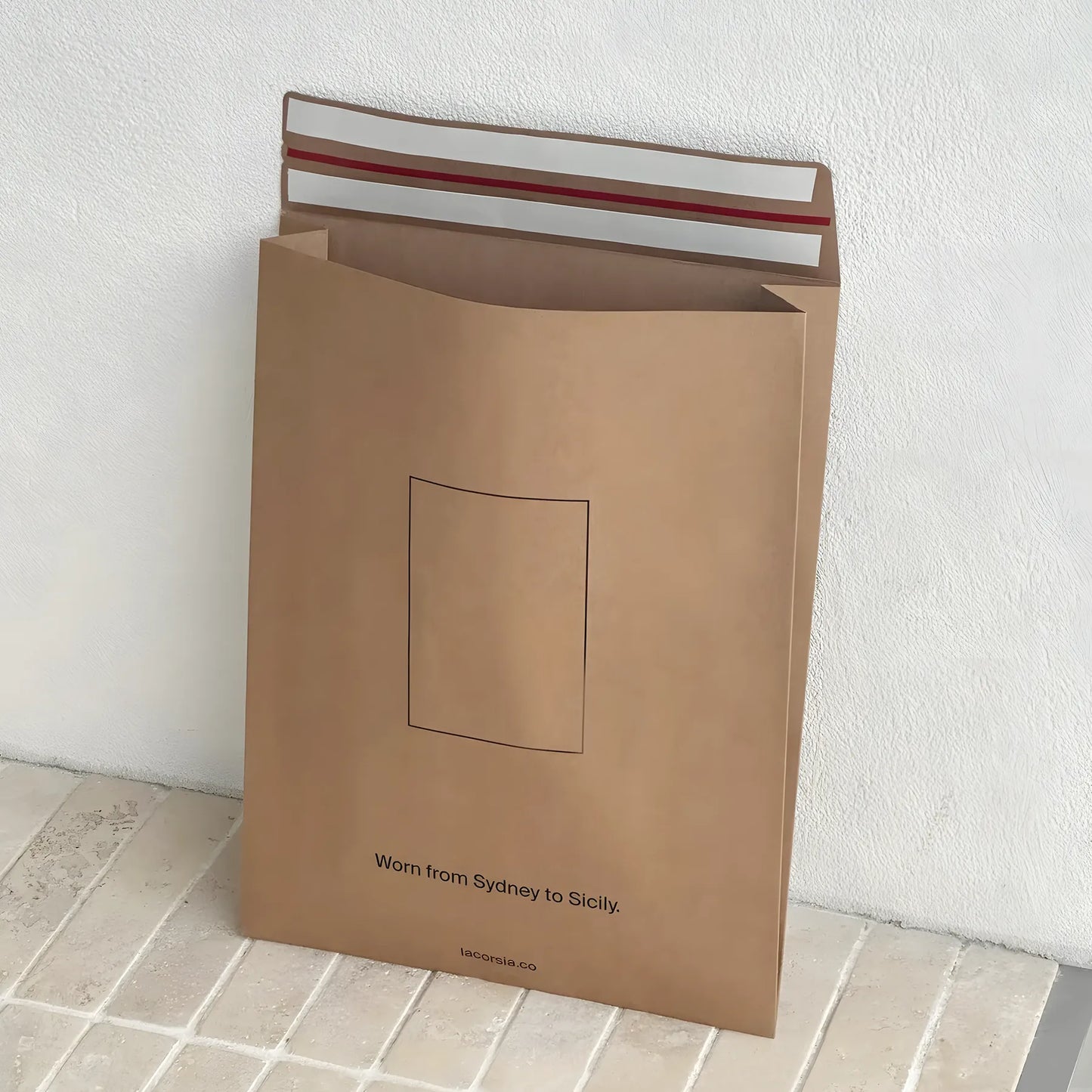 Custom Kraft Paper Gusset Mailer Bag