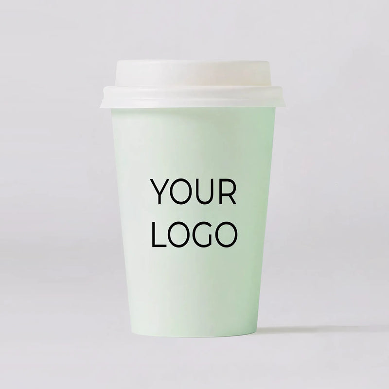 22oz Custom Printed Single Wall Coffee Cups