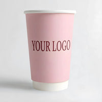 22oz Custom Double Wall Paper Coffee Cups