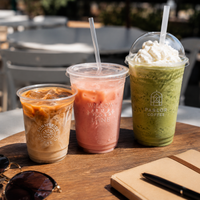Custom Compostable Cold Drink Cups