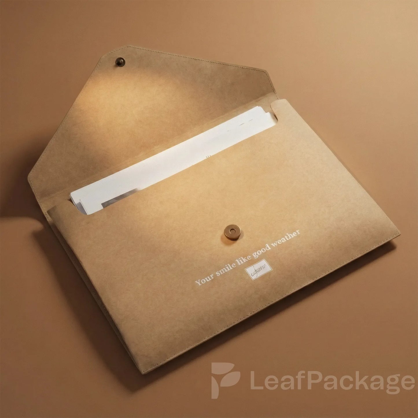 Custom Washable Kraft Document Envelope