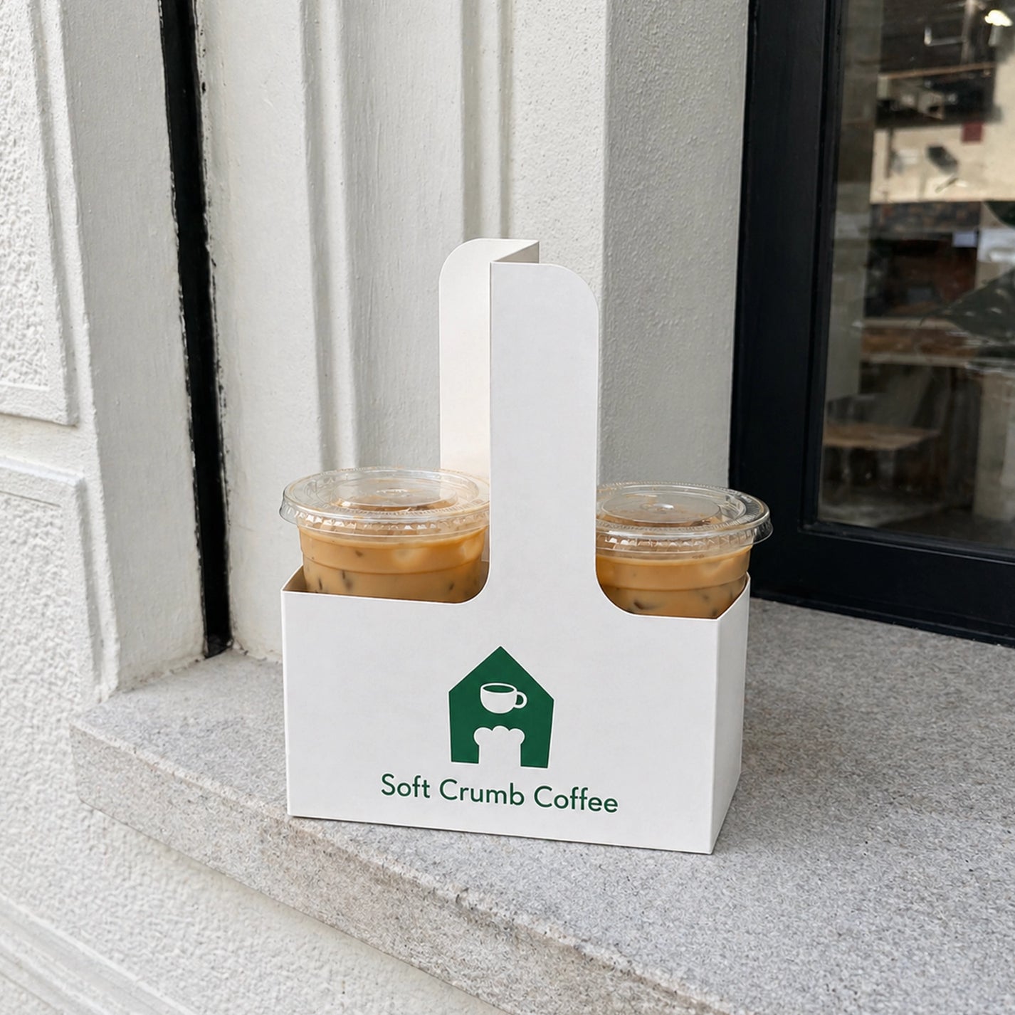 カスタマイズ可能なコーヒーカップホルダー