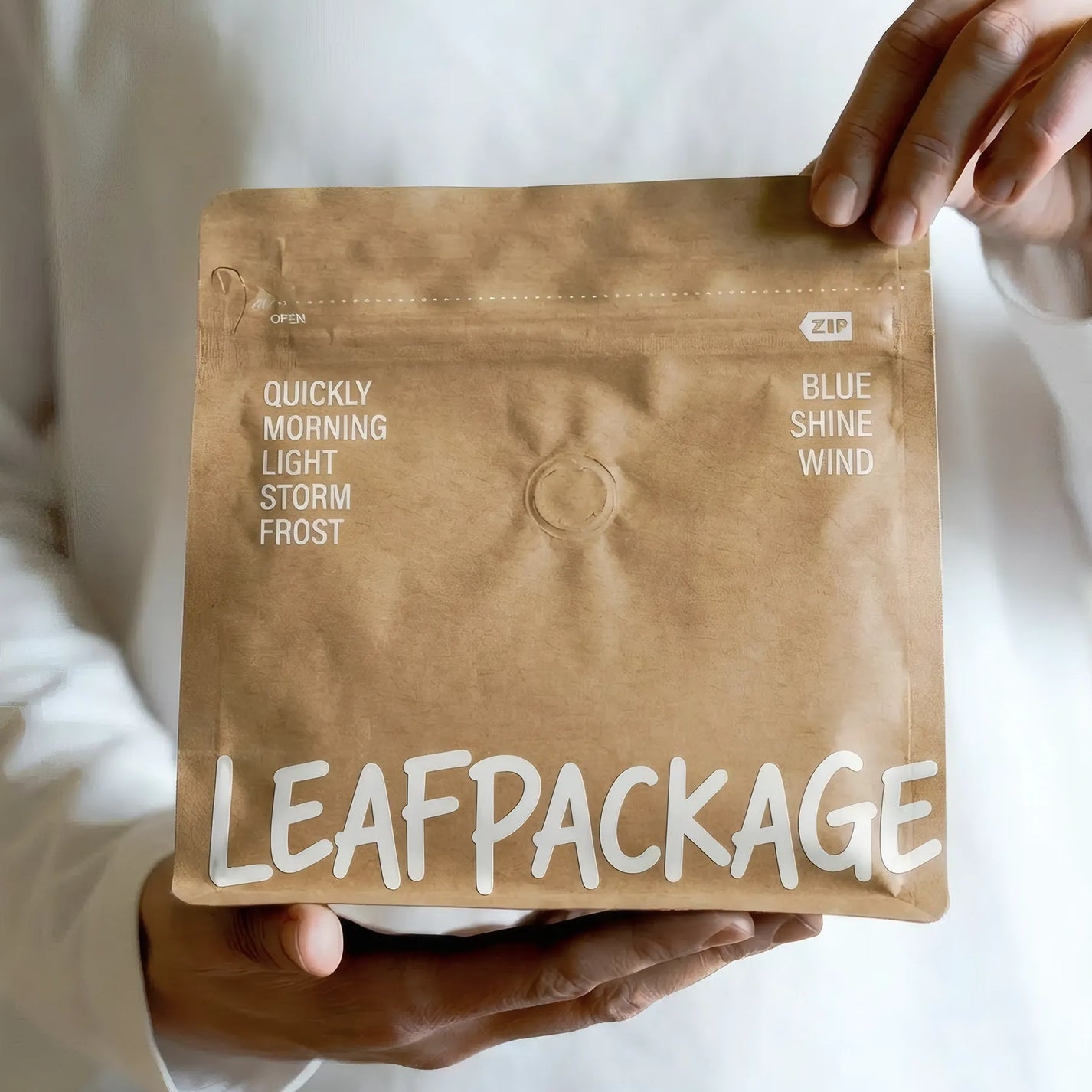 Custom Kraft Paper Coffee Bags