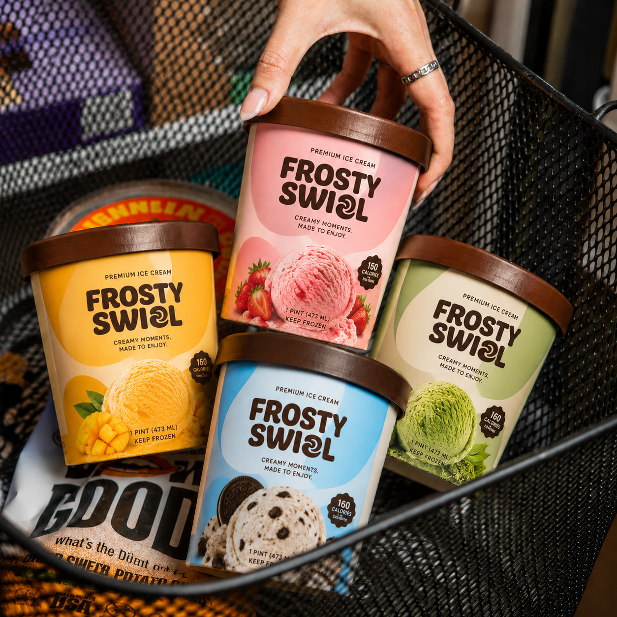 Copas de helado personalizadas | Helado personalizado