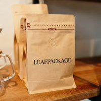 Custom Vertical Kraft Paper Coffee Bags