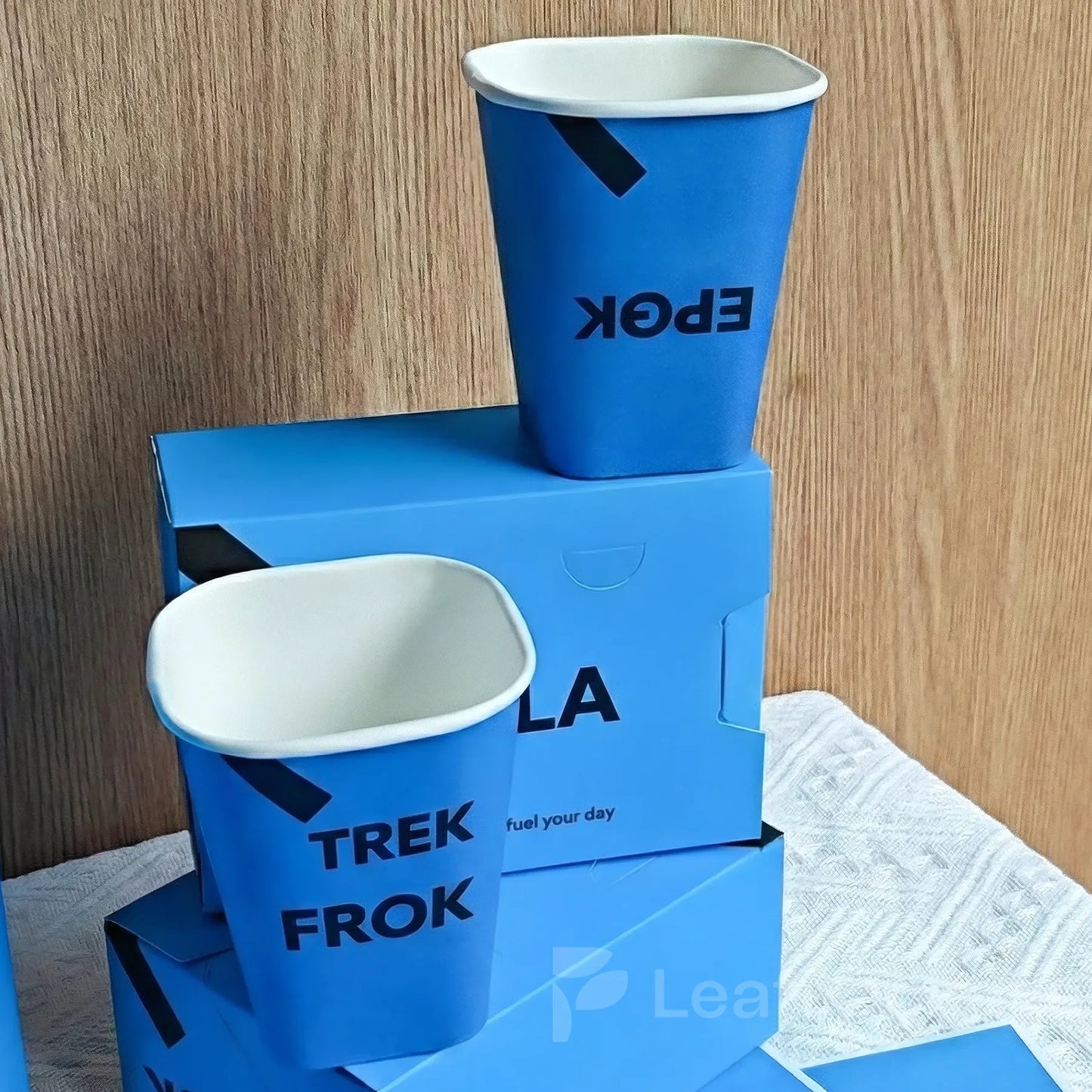 Custom Square Bottom Paper Cup