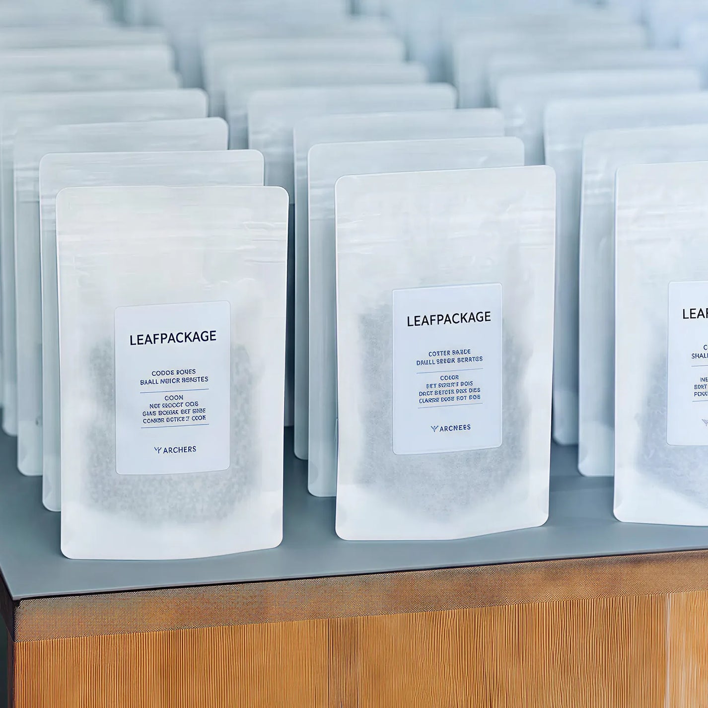 Custom Tissue Paper Coffee Pouch