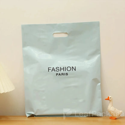 Custom Plastic Die Cut Handle Bag