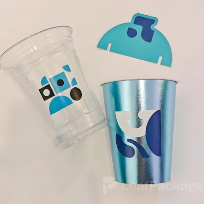 Custom Metalized Paper Coffee Cup