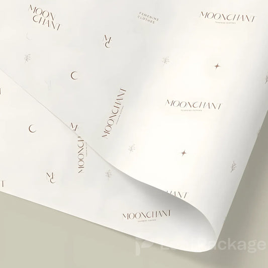Custom White Kraft Packaging Paper