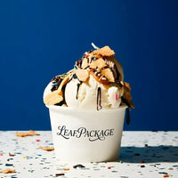 3oz Custom White Paper Ice Cream Cups for Samples
