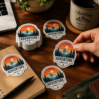Custom Die Cut Stickers for Product Packaging