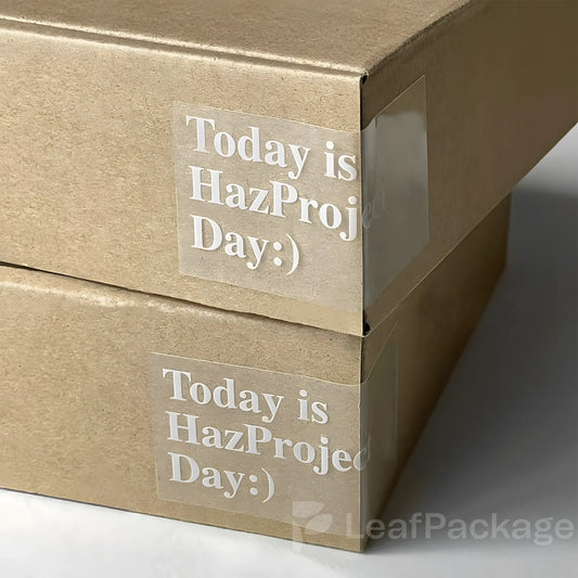 Custom Clear Stickers