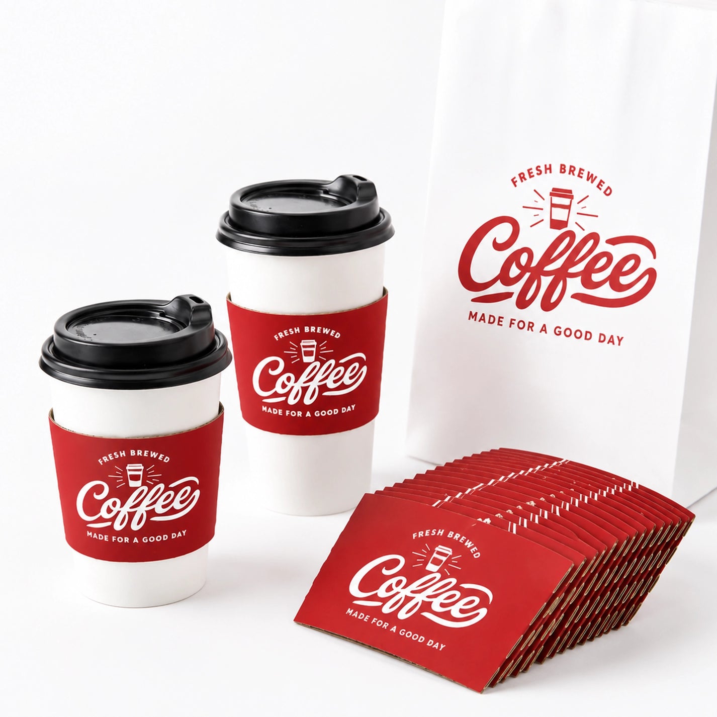 Custom Printed Coffee Cup Sleeves