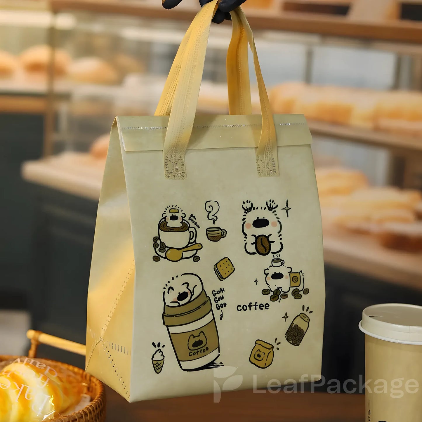 Custom Waterproof Tote Bag