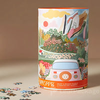 Eco-Friendly Puzzle Packaging Tubes