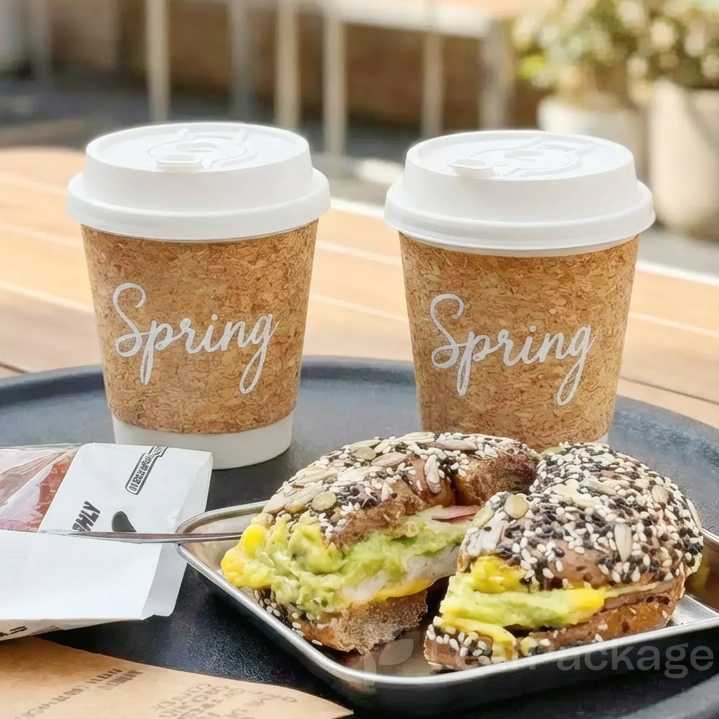 Custom Cork Coffee Cups