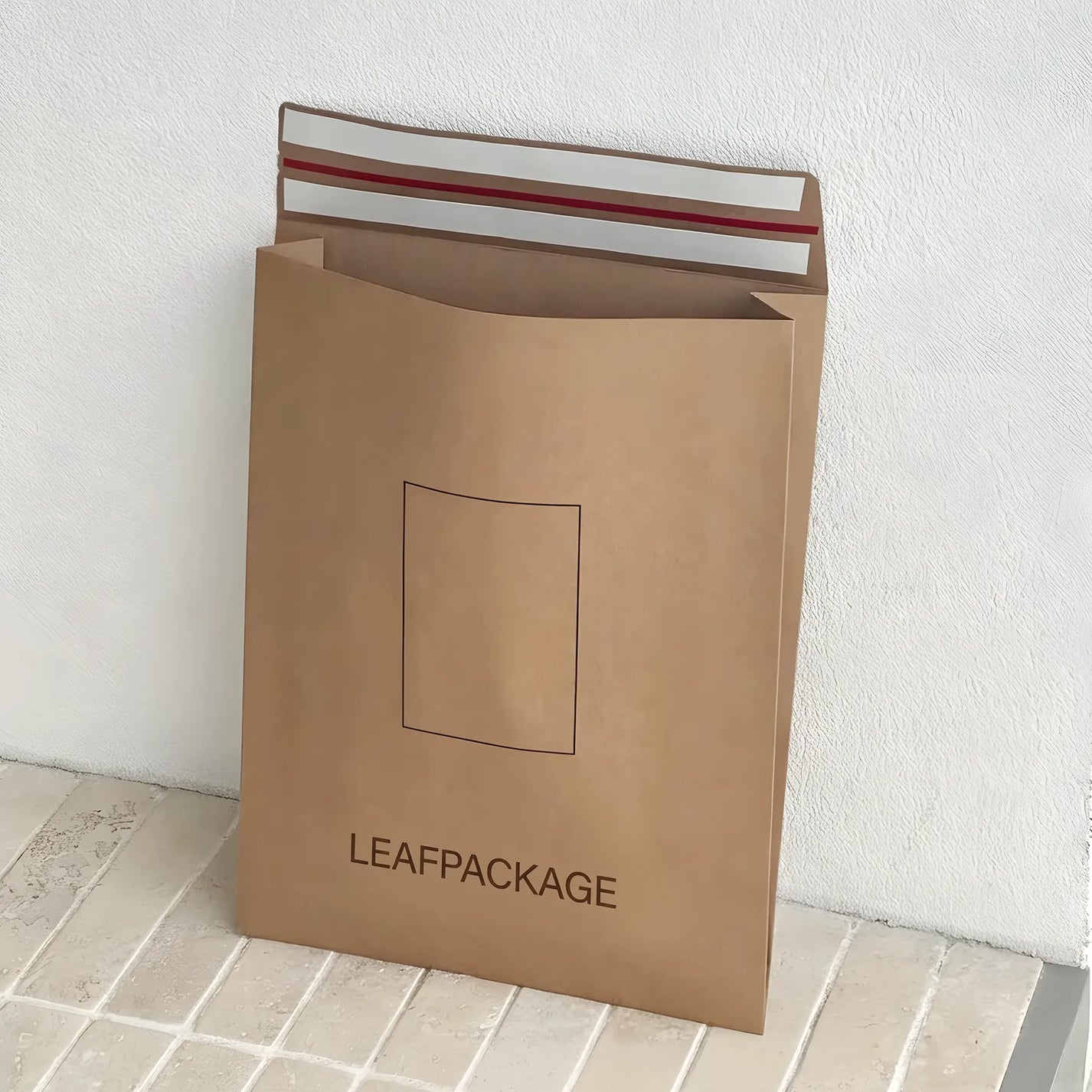 Custom Kraft Paper Gusset Mailer Bag