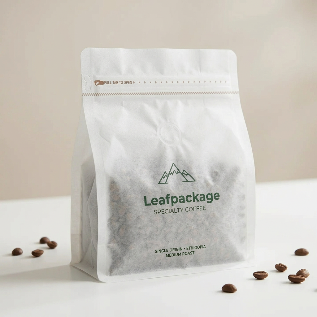 Custom Tissue Paper Coffee Bag