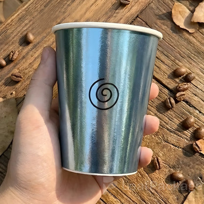 Custom Metalized Paper Coffee Cup