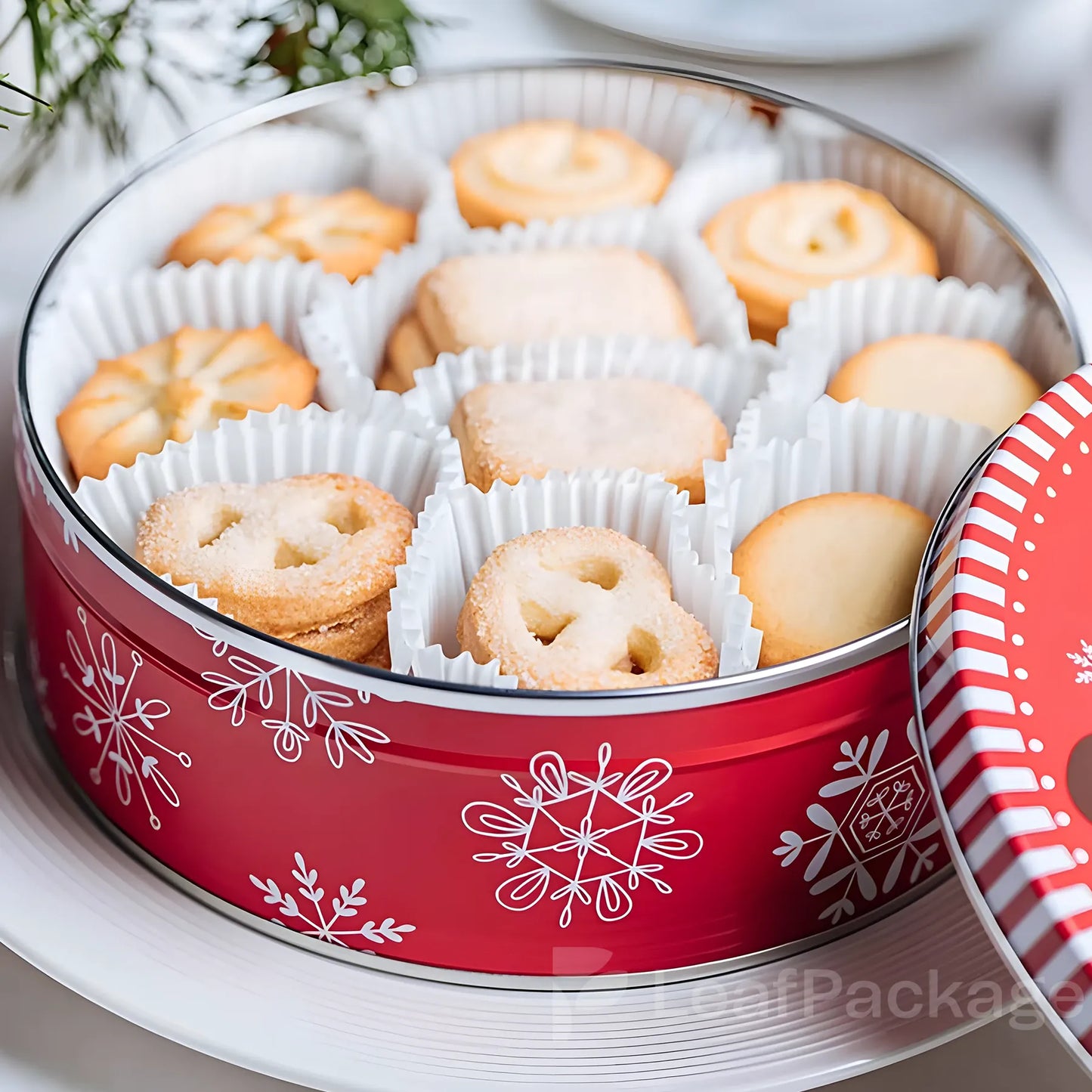 Custom Cookie Tins with Logo